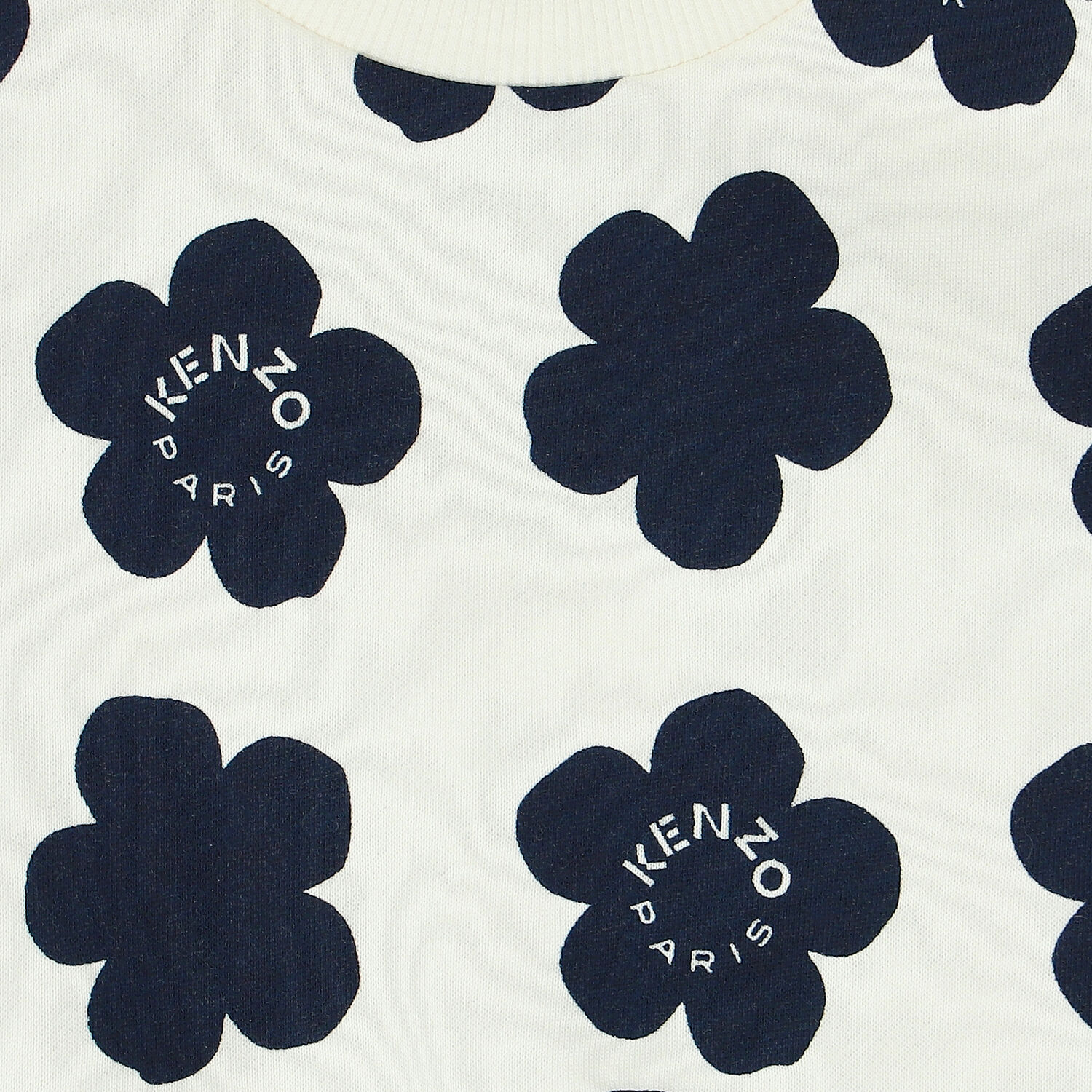 سويتشيرت بنات بطبعة باللون العاجي, 1, hi-res